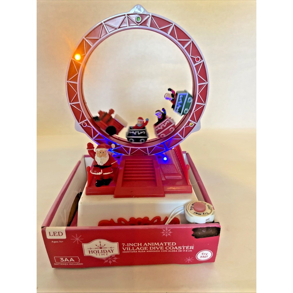 PAC 2014 train coaster Christmas amusement park ride lights, motion, songs - Picture 8 of 10